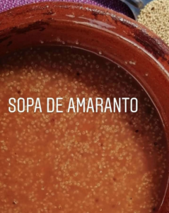 sopa de amaranto